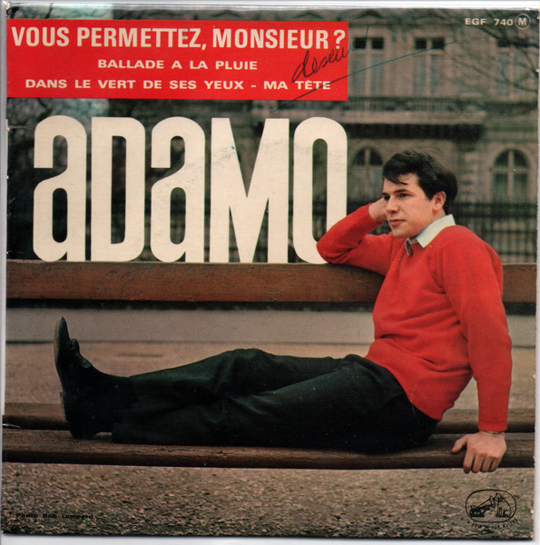 Adamo - Vous Permettez, Monsieur ? | La Voix De Son Maître (EGF 740) - main