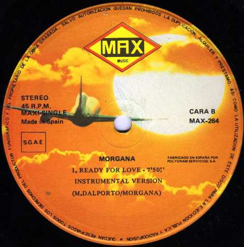 Morgana - Ready For Love | Max Music (MAX 264) - 3