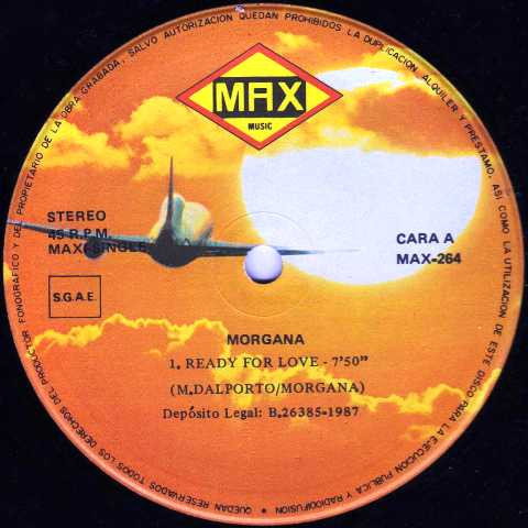 Morgana - Ready For Love | Max Music (MAX 264) - 2
