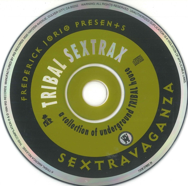 Fred Jorio Presents Sextravaganza - Tribal Sextrax - A Collection Of Underground Tribal House | TRIBAL America (72438 27802 29) - 3