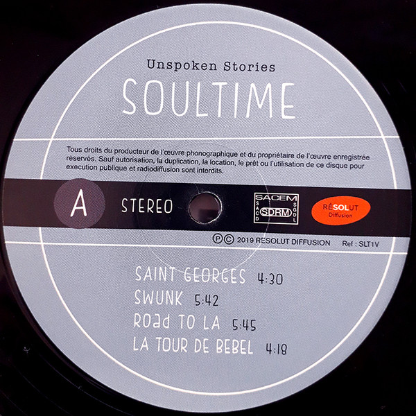 Soultime - Unspoken Stories | Résolut Diffusion (REF : SLT02) - 3