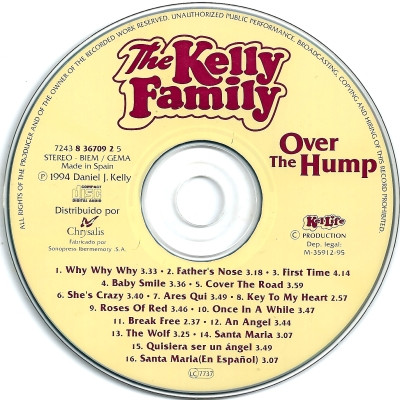 The Kelly Family - Over The Hump | Kel-Life (8 36709 2) - 3 The Kelly Family - Over The Hump | Kel-Life (8 36709 2) - 3