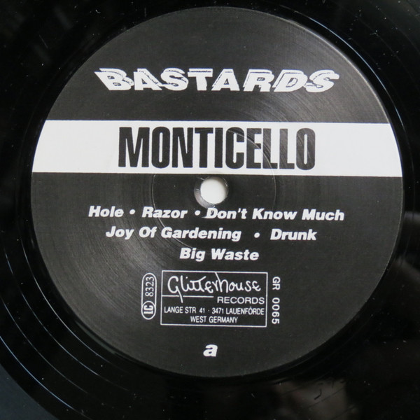 Bastards - Monticello | Glitterhouse Records (GR 0065) - 3 Bastards - Monticello | Glitterhouse Records (GR 0065) - 3
