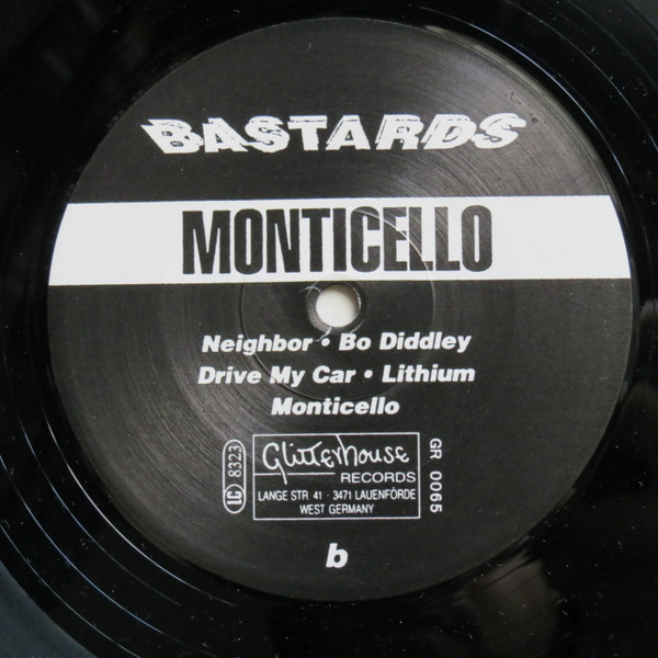 Bastards - Monticello | Glitterhouse Records (GR 0065) - 4 Bastards - Monticello | Glitterhouse Records (GR 0065) - 4