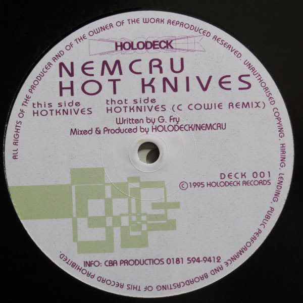 Nem Crew - Hot Knives | Holodeck Records (Deck 001) - main