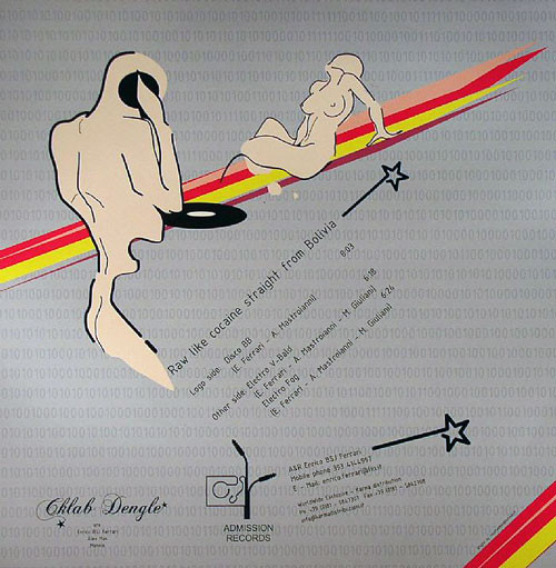 Cklab Dengle - Raw Like Cocaine Straight From Bolivia | Admission Records (ADM003) - 2