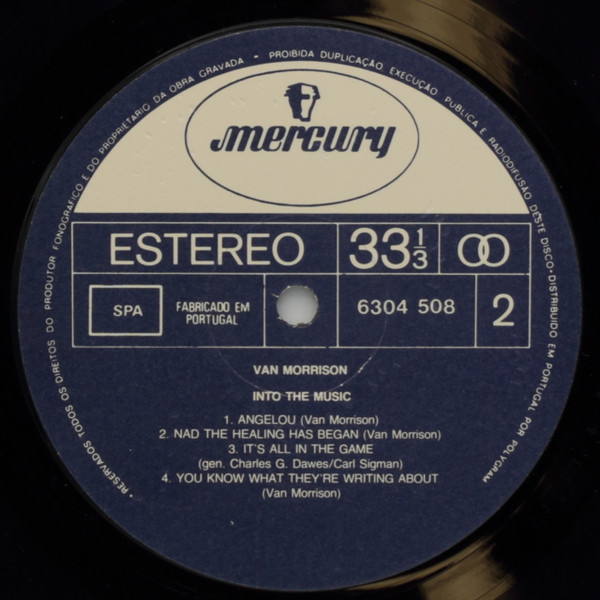 Van Morrison - Into The Music | Mercury (6304 508) - 4