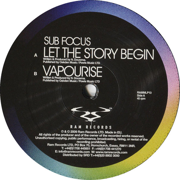 Sub Focus - Sub Focus | RAM Records (RAMMLP13) - 3