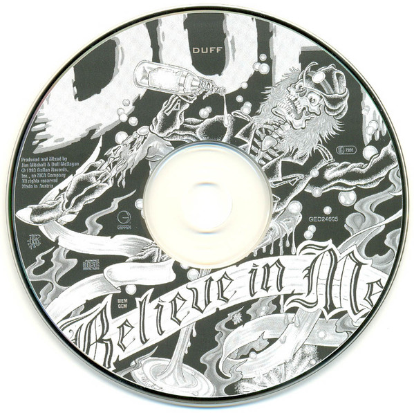 Duff McKagan - Believe In Me | Geffen Records (GED24605) - 3