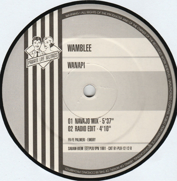 Wamblee - Wa Na Pi | Private Life Records (91-PLR-12-12) - 4