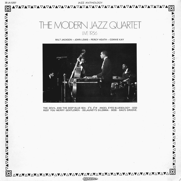 The Modern Jazz Quartet - Live 1956 | Musidisc (30 JA 5207)