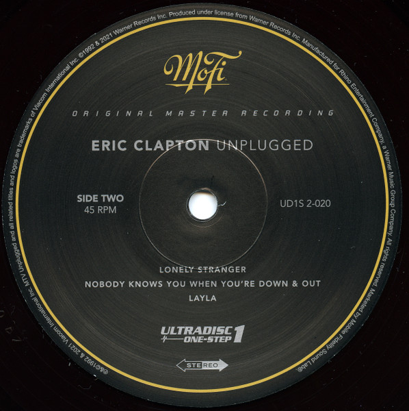 Eric Clapton - Unplugged | Mobile Fidelity Sound Lab (UD1S 2-020) - 4