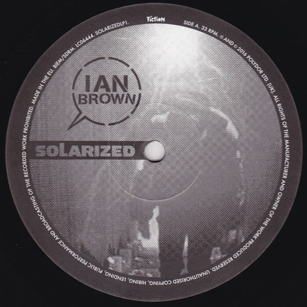 Ian Brown - Solarized | Fiction Records (SOLARIZEDLP1) - 3