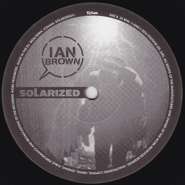 Ian Brown - Solarized | Fiction Records (SOLARIZEDLP1) - 4