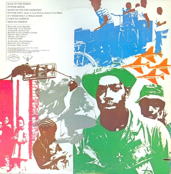 Curtis Mayfield - Back To The World | Curtom (CRS 8015) - 4