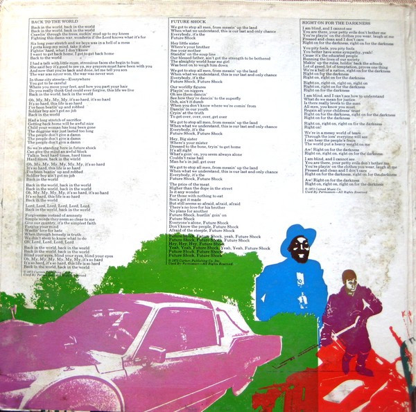 Curtis Mayfield - Back To The World | Curtom (CRS 8015) - 2
