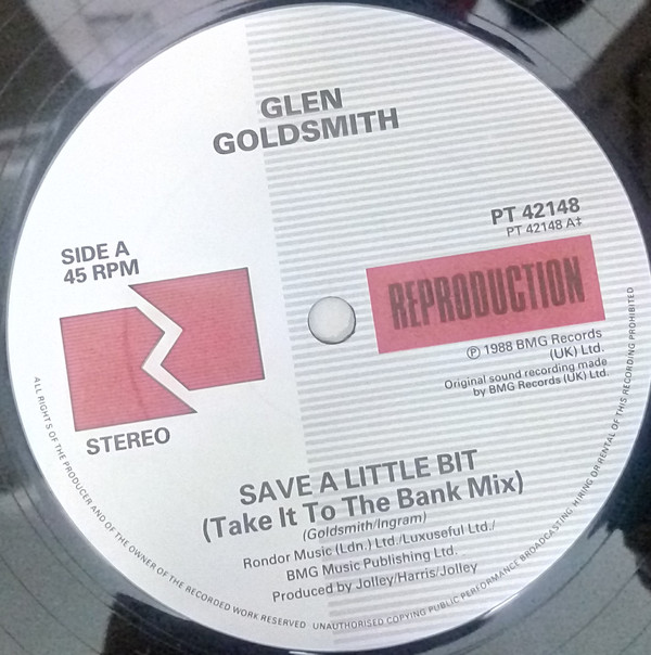 Glen Goldsmith - Save A Little Bit | RCA (PT 42148) - 2 Glen Goldsmith - Save A Little Bit | RCA (PT 42148) - 2