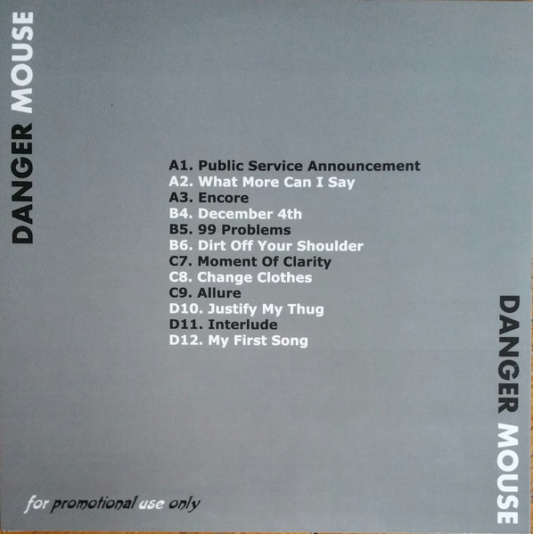 Danger Mouse - The Grey Album | Not On Label (Danger Mouse) (none) - 2
