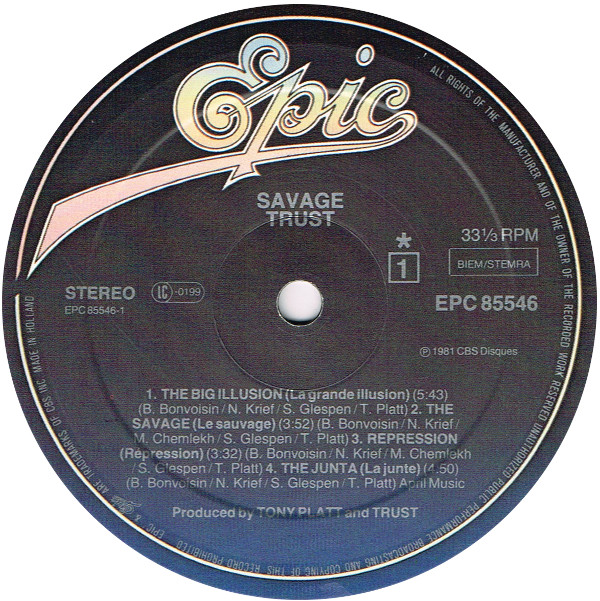 Trust - Savage | Epic (EPC 85546) - main Trust - Savage | Epic (EPC 85546) - main