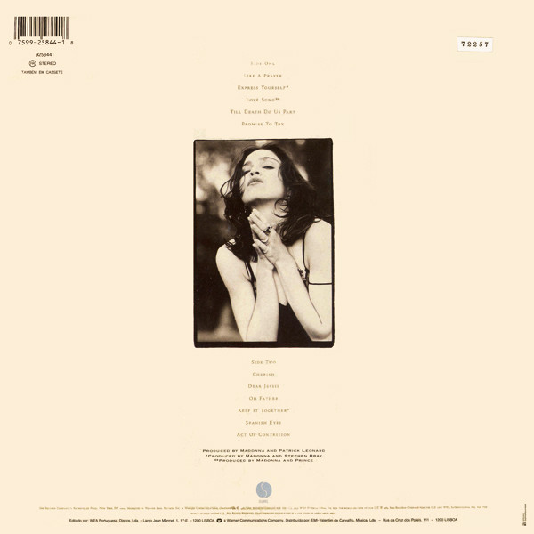 Madonna - Like A Prayer | Sire (9258441) - main