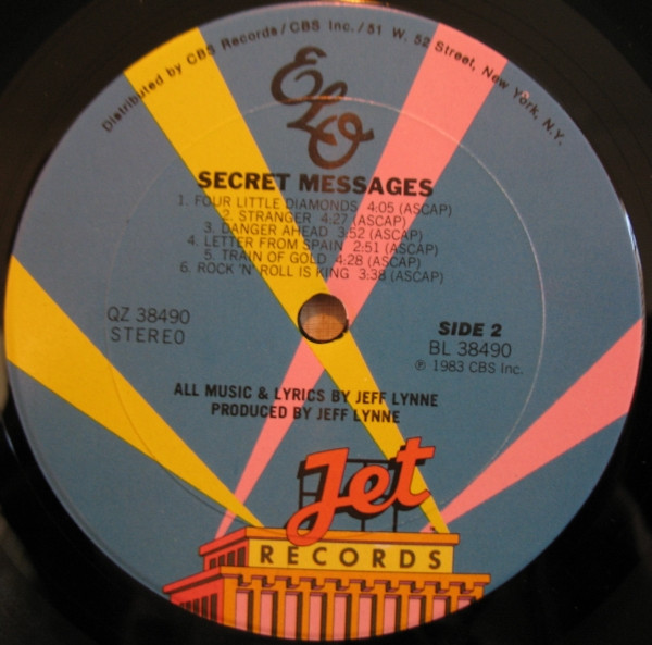 Electric Light Orchestra - Secret Messages | Jet Records (QZ 38490) - 4