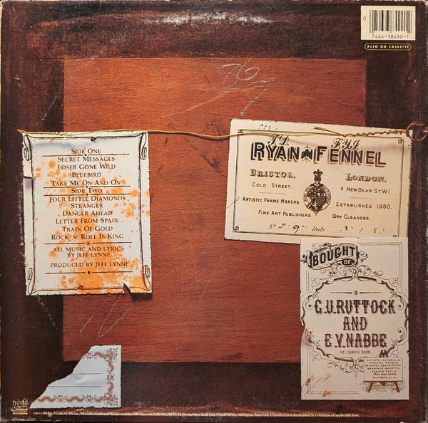 Electric Light Orchestra - Secret Messages | Jet Records (QZ 38490) - 2