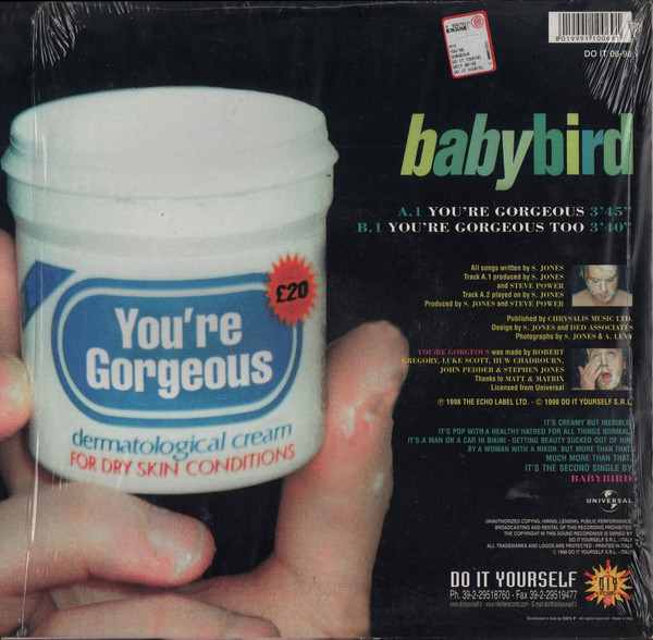 Babybird - You're Gorgeous | Do It Yourself Entertainment (DO IT 06 - 98) - 2