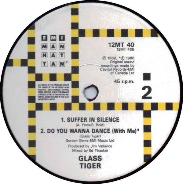 Glass Tiger - Diamond Sun | EMI-Manhattan Records (12MT 40) - 2 Glass Tiger - Diamond Sun | EMI-Manhattan Records (12MT 40) - 2