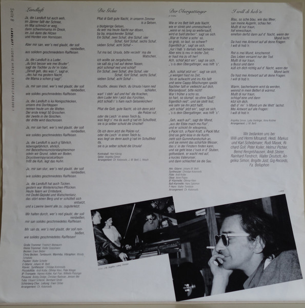 Ludwig Hirsch - Landluft | Polydor (829 089-1) - 4