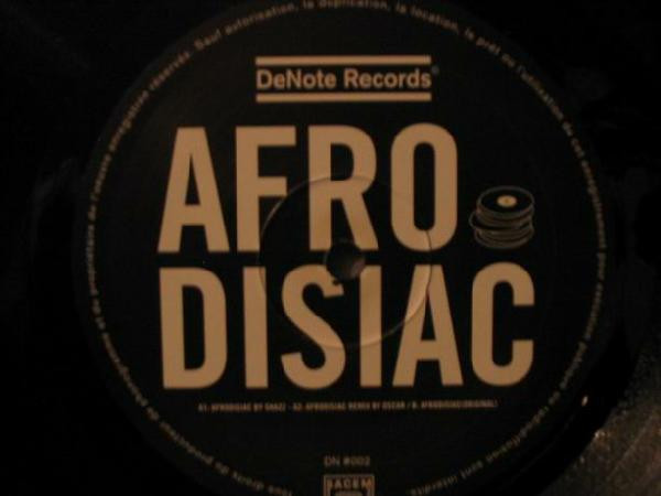 Afrodisiac - Afrodisiac | Denote Records (DN002) - 3 Afrodisiac - Afrodisiac | Denote Records (DN002) - 3