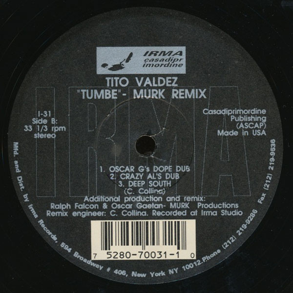 Tito Valdez - Tumbe (Murk Remix) | Irma CasaDiPrimordine (I-31) - 2 Tito Valdez - Tumbe (Murk Remix) | Irma CasaDiPrimordine (I-31) - 2
