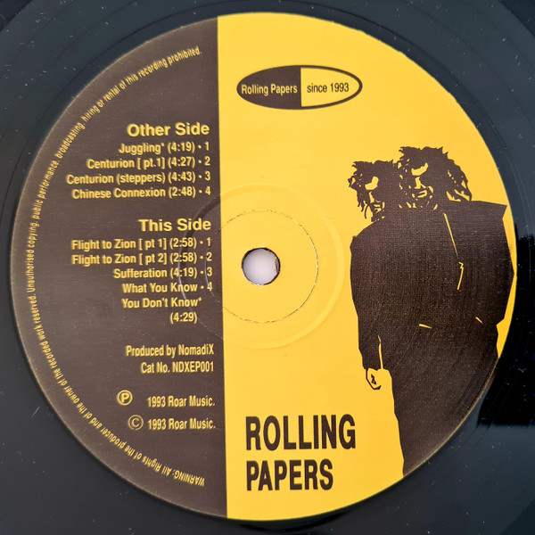 Nomadix - Rolling Papers E.P | Roar Recordings (NDXEP001) - 4