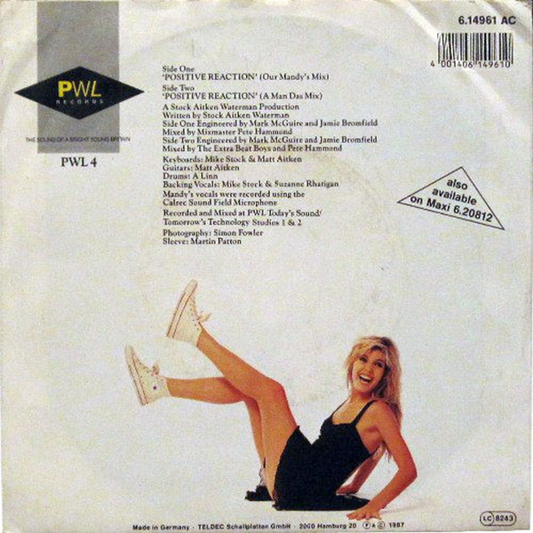Mandy Smith - Positive Reaction | PWL Empire (6.14961) - 2