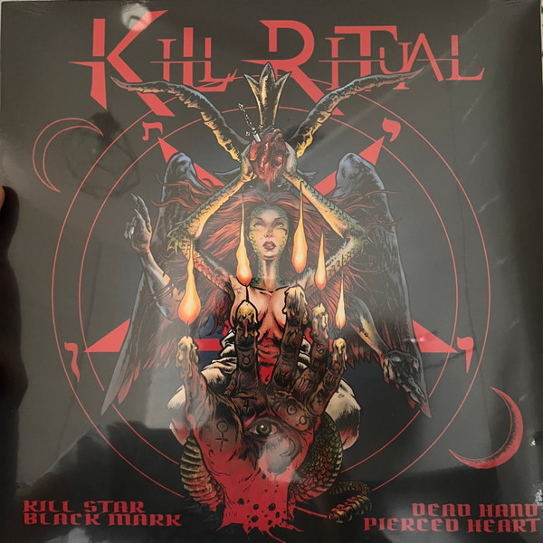 Kill Ritual - Kill Star Black Mark Dead Hand Pierced Heart | Massacre Records (MAS LP1275)