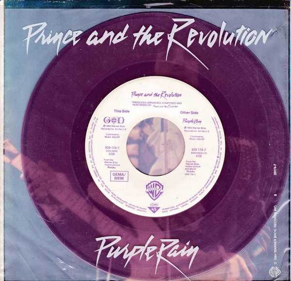 Prince And The Revolution - Purple Rain | Warner Bros. Records (929 174-7) - 2