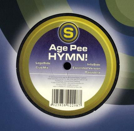 Age Pee - Hymn! | Suprime Records (SR2006-12) - main