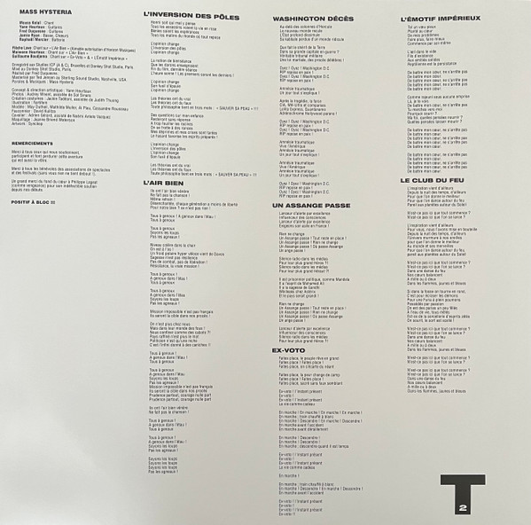 Mass Hysteria - Tenace - Part 2 | Verycords (6022046457) - 2