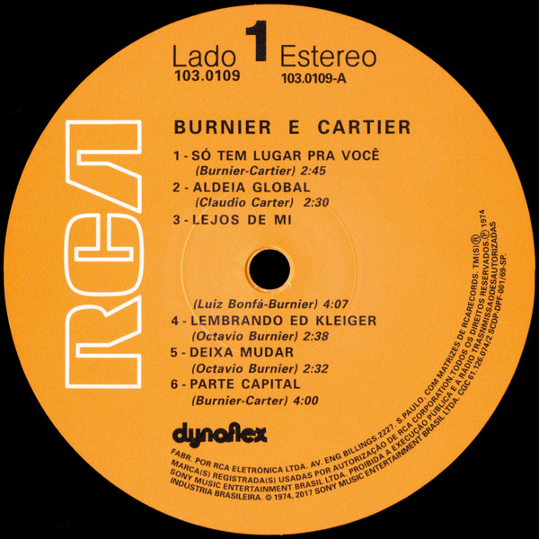 Burnier & Cartier - Burnier & Cartier | Mr Bongo (MRBLP153) - 3 Burnier & Cartier - Burnier & Cartier | Mr Bongo (MRBLP153) - 3