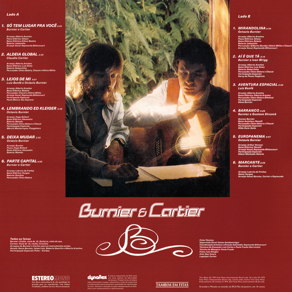 Burnier & Cartier - Burnier & Cartier | Mr Bongo (MRBLP153) - 2 Burnier & Cartier - Burnier & Cartier | Mr Bongo (MRBLP153) - 2