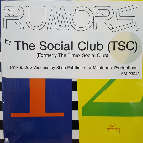 Timex Social Club - Rumors (12") [Vinyl] | A&M Records (AM-23043) - 4