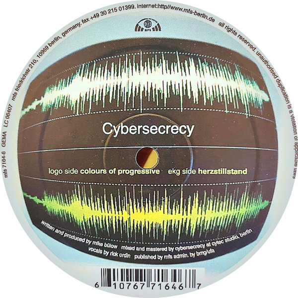 Cybersecrecy - Herzstillstand /  Colours Of Progressive | MFS (MFS 7164-6)