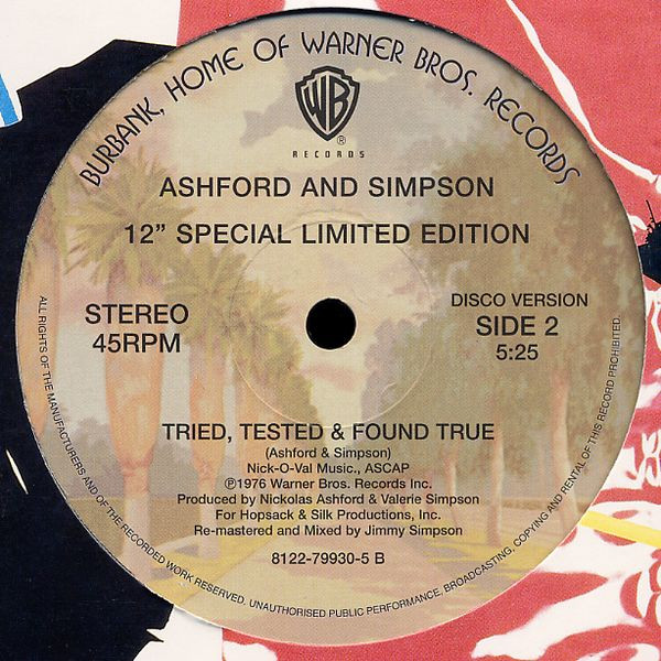 Ashford & Simpson - The Warner Bros. Years: The 12" Collection | Rhino Records (8122-79930-5) - 4 Ashford & Simpson - The Warner Bros. Years: The 12" Collection | Rhino Records (8122-79930-5) - 4