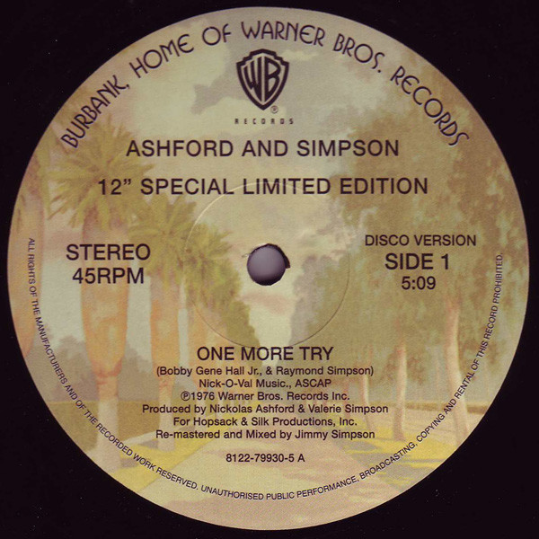 Ashford & Simpson - The Warner Bros. Years: The 12" Collection | Rhino Records (8122-79930-5) - 3 Ashford & Simpson - The Warner Bros. Years: The 12" Collection | Rhino Records (8122-79930-5) - 3