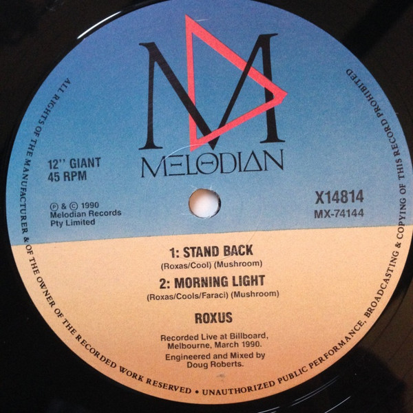 Roxus - Live! | Melodian (X14814) - 4