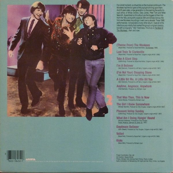 The Monkees - Then & Now... The Best Of The Monkees | Arista (AL9-8432) - 2