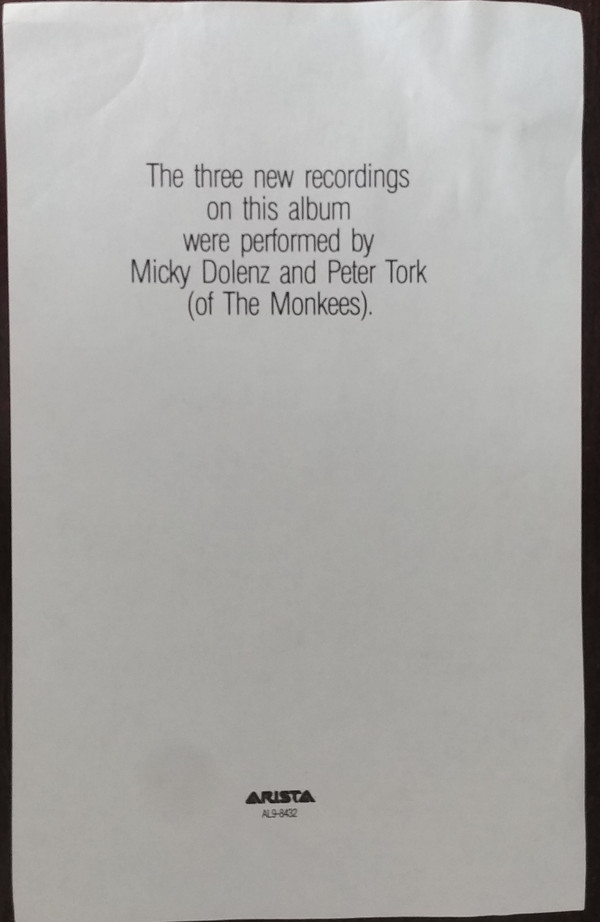 The Monkees - Then & Now... The Best Of The Monkees | Arista (AL9-8432) - 3