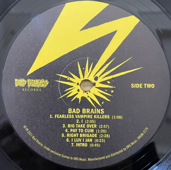 Bad Brains - Bad Brains | Bad Brains Records (OGMC2179LP-O)