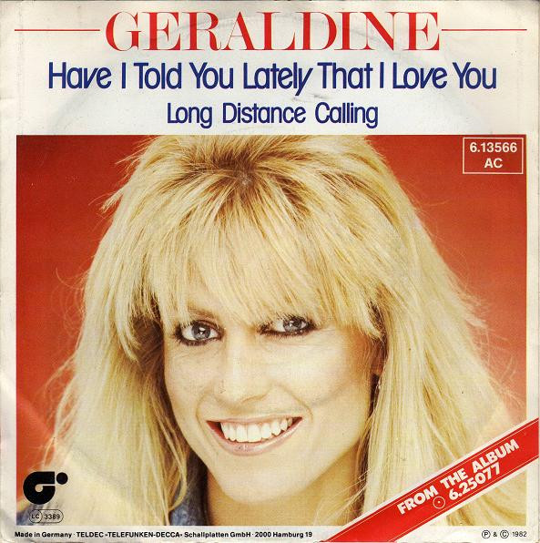 Geraldine - Have I Told You Lately That I Love You | Magnet (6.13 566)