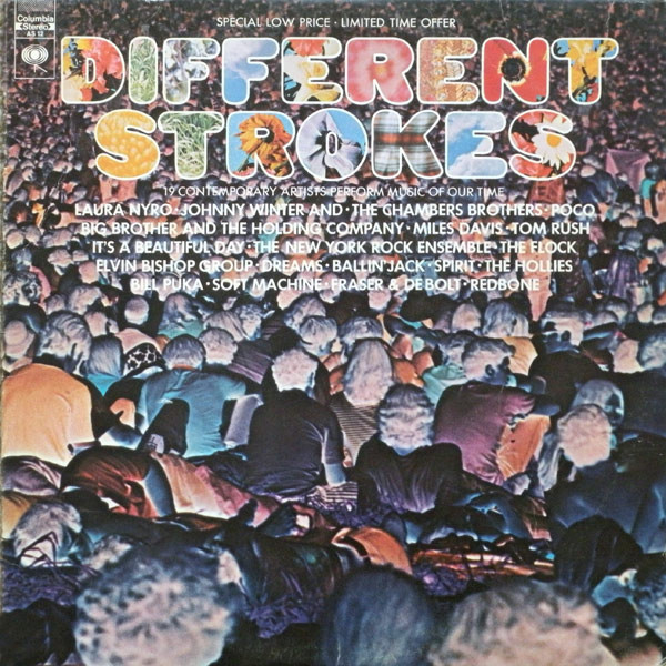 Various - Different Strokes (19 Contemporary Artists Perform Music Of Our Time) | Columbia (AS 12)