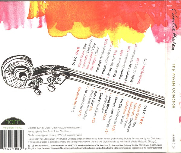 Charlie Haden - The Private Collection | Naim Label (NAIMCD108) - 2